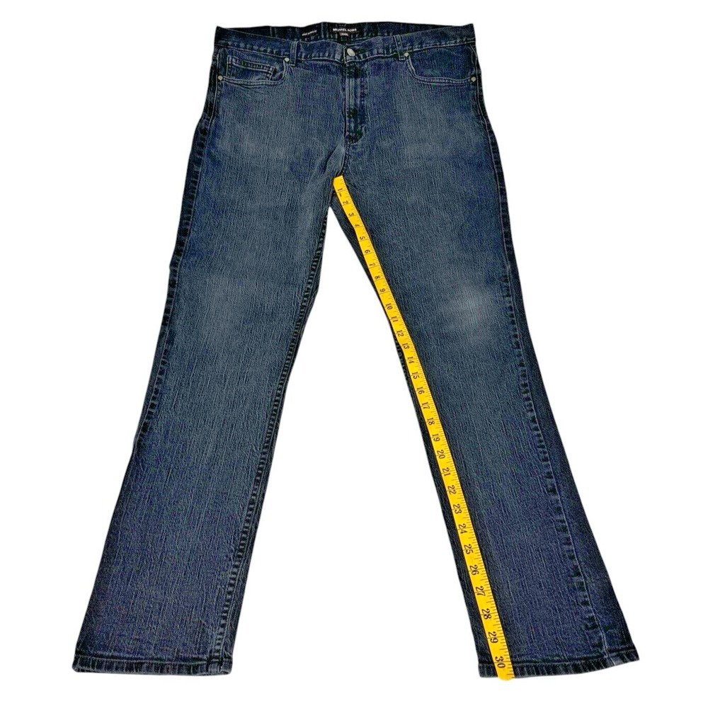 Michael Kors Men's‎ Grant Classic Fit Jeans - Black, Size 36x32 - Picture 7 of 15